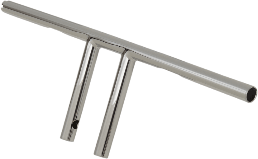 DRAG SPECIALTIES 0601-4215 1" T-Bar - Dimpled - Straight - 6" - Chrome — image 2 of 2