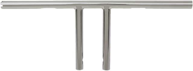 DRAG SPECIALTIES 0601-4218 1" T-Bar - Dimpled - Straight - 8" - Chrome — image 1 of 2
