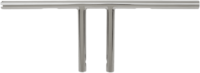 DRAG SPECIALTIES 0601-4218 1" T-Bar - Dimpled - Straight - 8" - Chrome — image 1 of 2