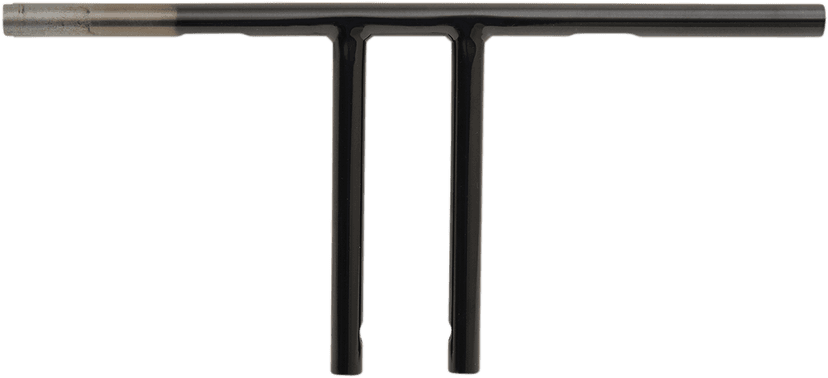 DRAG SPECIALTIES 0601-4222 1" T-Bar - Dimpled - Straight - 10" - Black — image 1 of 2