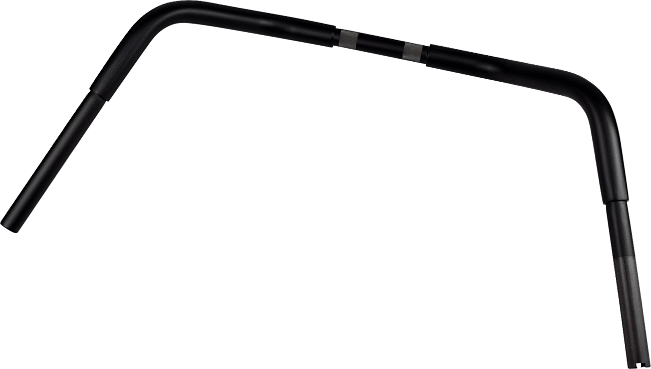 DRAG SPECIALTIES 0601-4249 Handlebar - Buffalo - FL - TBW - Flat Black