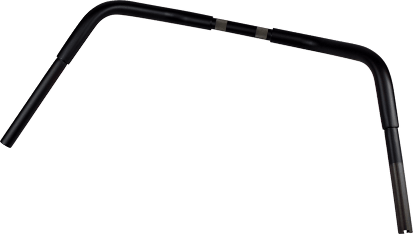 DRAG SPECIALTIES 0601-4249 Handlebar - Buffalo - FL - TBW - Flat Black — image 1 of 3
