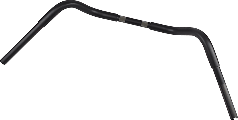 DRAG SPECIALTIES 0601-4252 Handlebar - Buffalo - FLHR - TBW - Flat Black — image 2 of 3