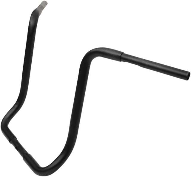 DRAG SPECIALTIES 0601-4265 1-1/4" Buffalo Touring Handlebar - 17" - TBW - Flat Black — image 2 of 2