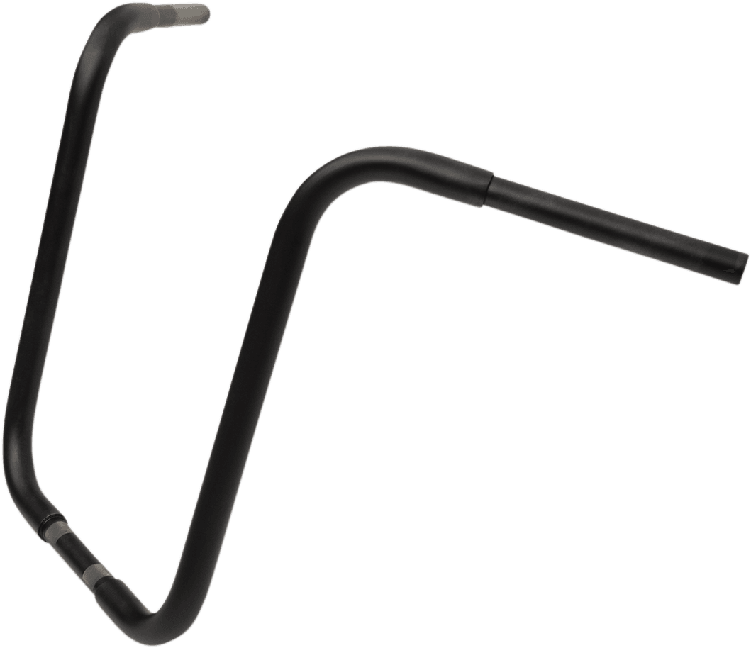 DRAG SPECIALTIES 0601-4266 1-1/4" Buffalo Touring Handlebar - 18" - TBW - Flat Black