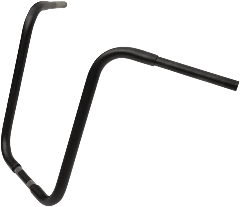 DRAG SPECIALTIES 0601-4266 1-1/4" Buffalo Touring Handlebar - 18" - TBW - Flat Black — image 1 of 2