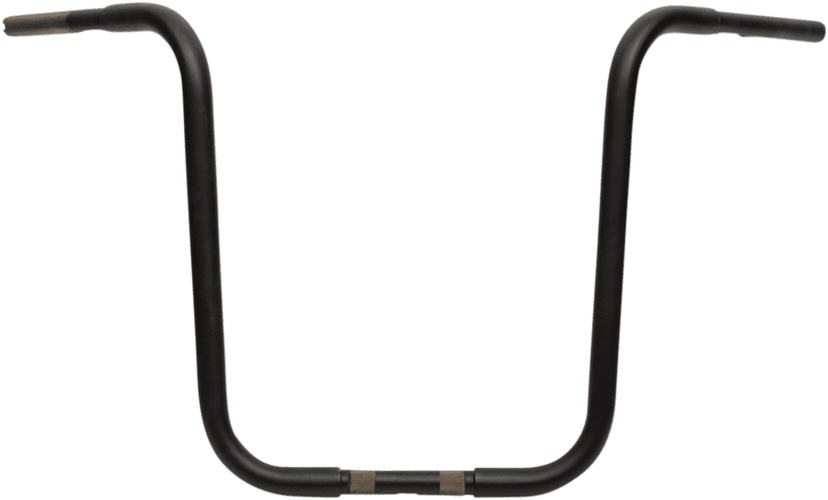 DRAG SPECIALTIES 0601-4266 1-1/4" Buffalo Touring Handlebar - 18" - TBW - Flat Black — image 2 of 2