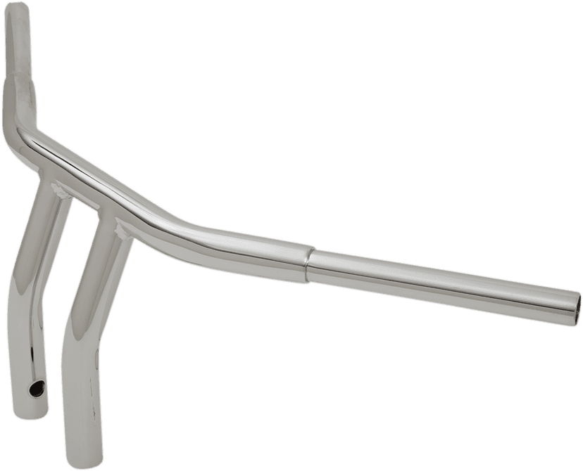 DRAG SPECIALTIES 0601-4274 1-1/4" Buffalo T-Bar - 8" - TBW - Chrome — image 2 of 2
