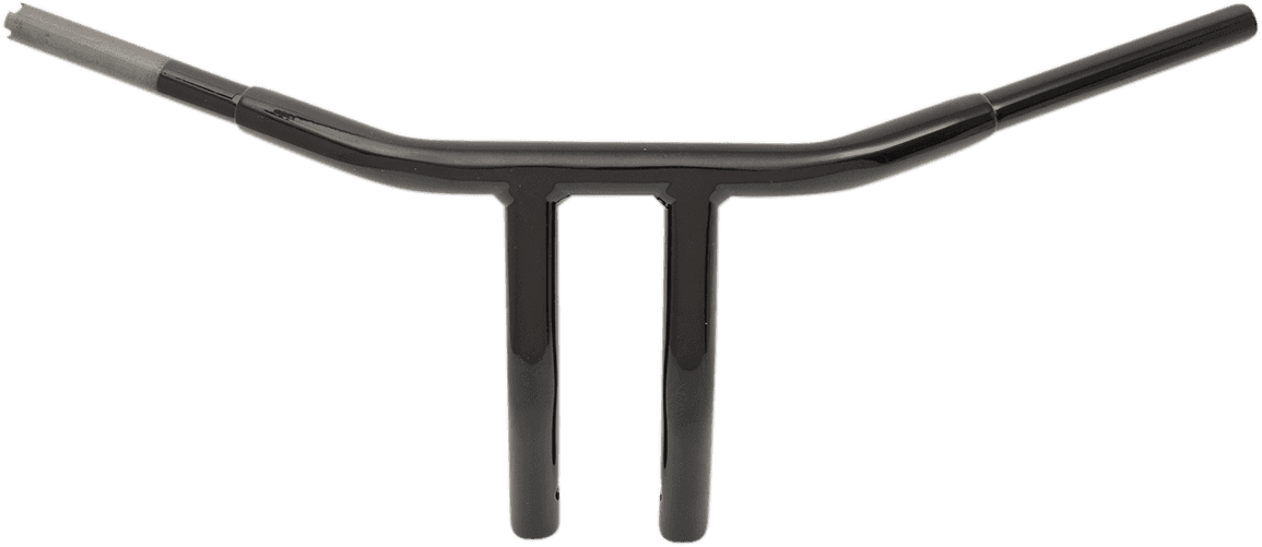 DRAG SPECIALTIES 0601-4275 1-1/4" Buffalo T-Bar - 8" - TBW - Black