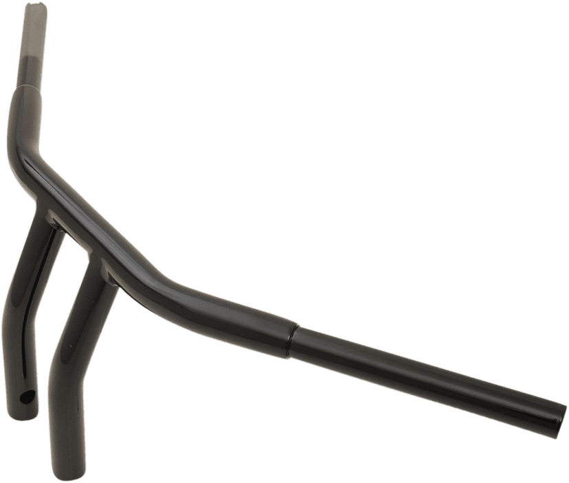DRAG SPECIALTIES 0601-4275 1-1/4" Buffalo T-Bar - 8" - TBW - Black — image 2 of 2