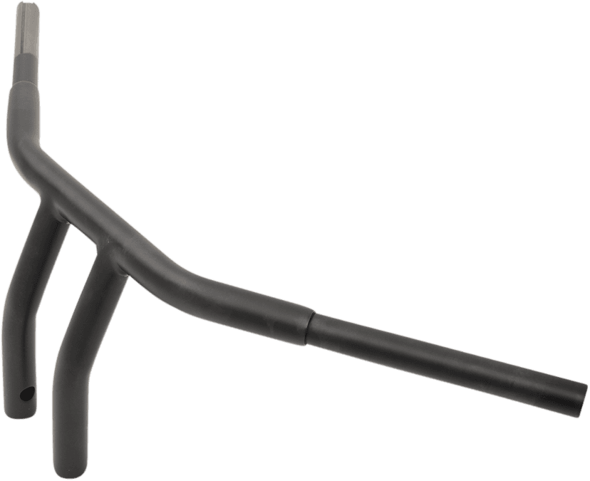 DRAG SPECIALTIES 0601-4276 1-1/4" Buffalo T-Bar - 8" - TBW - Flat Black — image 2 of 2