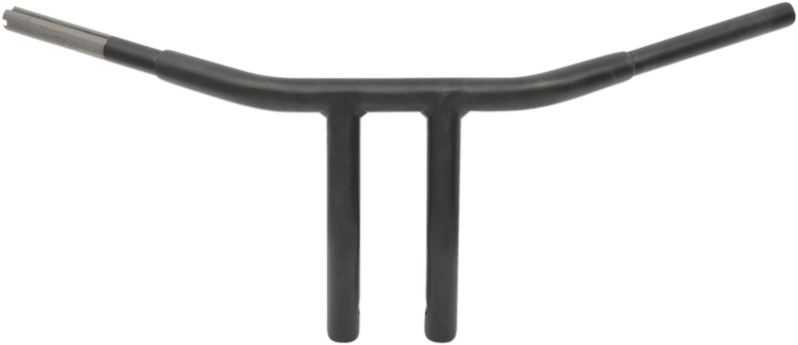 DRAG SPECIALTIES 0601-4276 1-1/4" Buffalo T-Bar - 8" - TBW - Flat Black