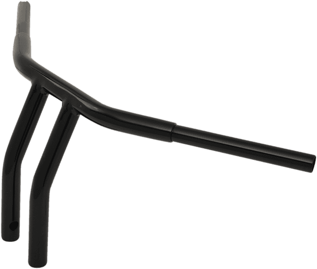 DRAG SPECIALTIES 0601-4278 1-1/4" Buffalo T-Bar - 10" - TBW - Black — image 2 of 2