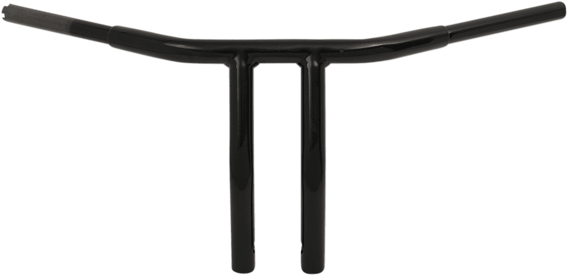 DRAG SPECIALTIES 0601-4278 1-1/4" Buffalo T-Bar - 10" - TBW - Black