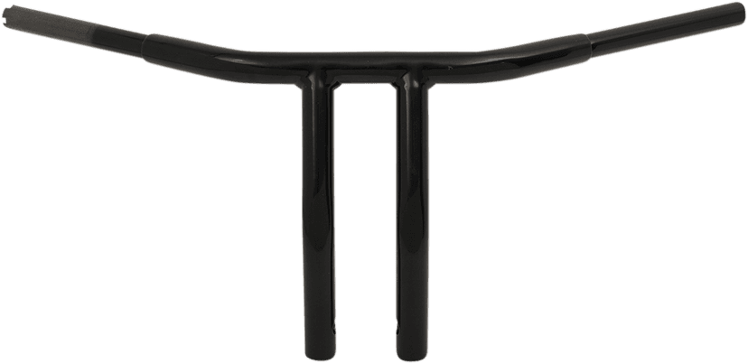 DRAG SPECIALTIES 0601-4278 1-1/4" Buffalo T-Bar - 10" - TBW - Black — image 1 of 2