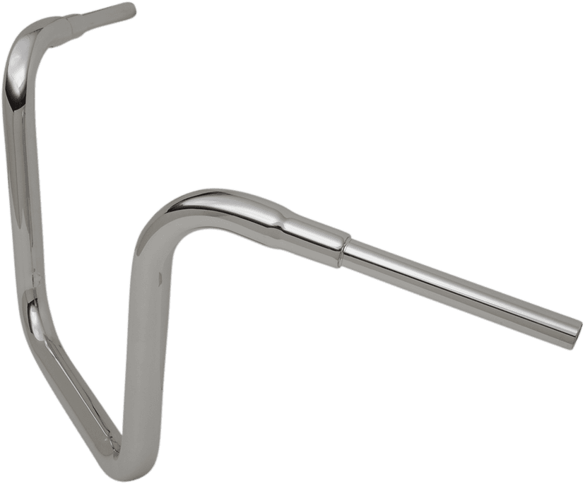 DRAG SPECIALTIES 0601-4301 1-1/2" "Big" Buffalo Ape Hanger Bar - 13" - TBW - Chrome — image 2 of 2