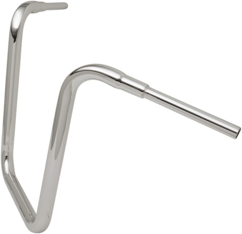 DRAG SPECIALTIES 0601-4303 1-1/2" "Big" Buffalo Ape Hanger Bar - 18" - TBW - Chrome — image 2 of 2
