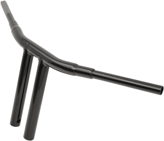 DRAG SPECIALTIES 0601-4319 1-1/2" "Big" Buffalo Bar - Chopper - 12" - Gloss Black — image 2 of 2