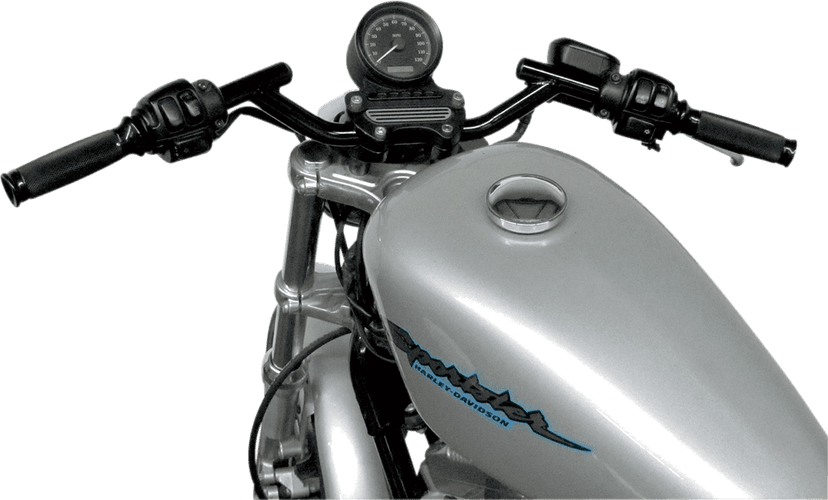 TODD'S CYCLE 0601-4661 1" Speed Cafe Handlebar - Speed Up - Black — image 2 of 2