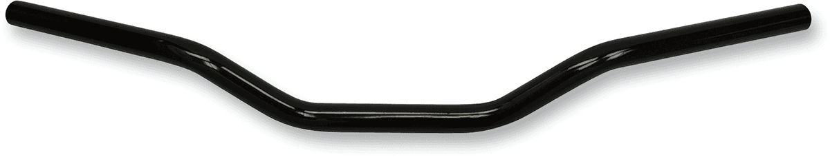 TODD'S CYCLE 0601-4666 1" Moto Bar Handlebar - Low Moto - Gloss Black