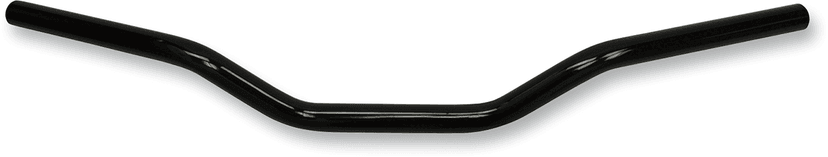 TODD'S CYCLE 0601-4666 1" Moto Bar Handlebar - Low Moto - Gloss Black