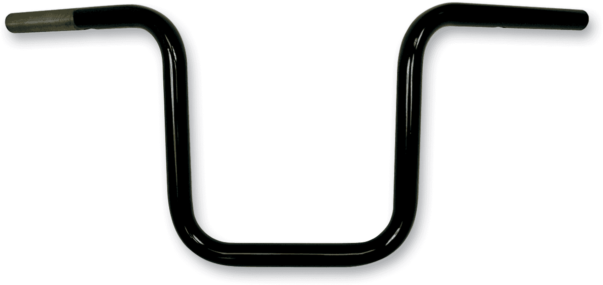 TODD'S CYCLE 0601-4672 1" Beater Bar Handlebar - 10" - Gloss Black