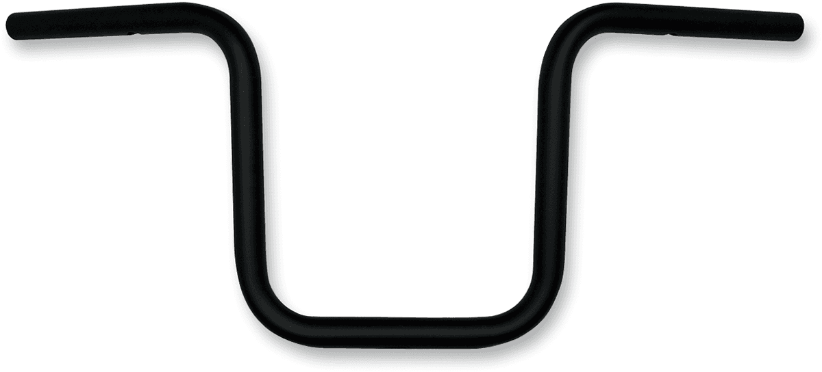 TODD'S CYCLE 0601-4673 1" Beater Bar Handlebar - 10" - Flat Black