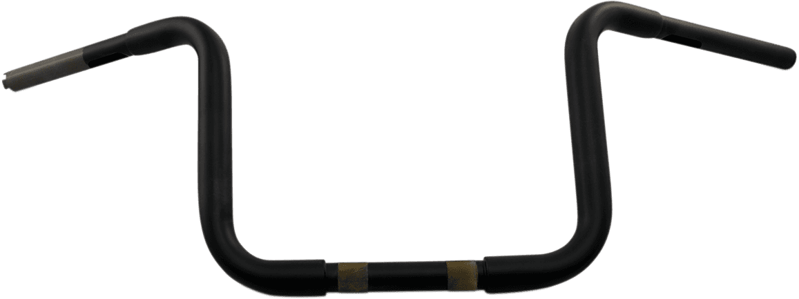 TODD'S CYCLE 0601-4676 1-1/4" Beater Bar - 10" - Matte Black