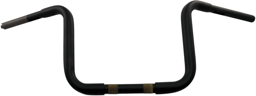 TODD'S CYCLE 0601-4676 1-1/4" Beater Bar - 10" - Matte Black