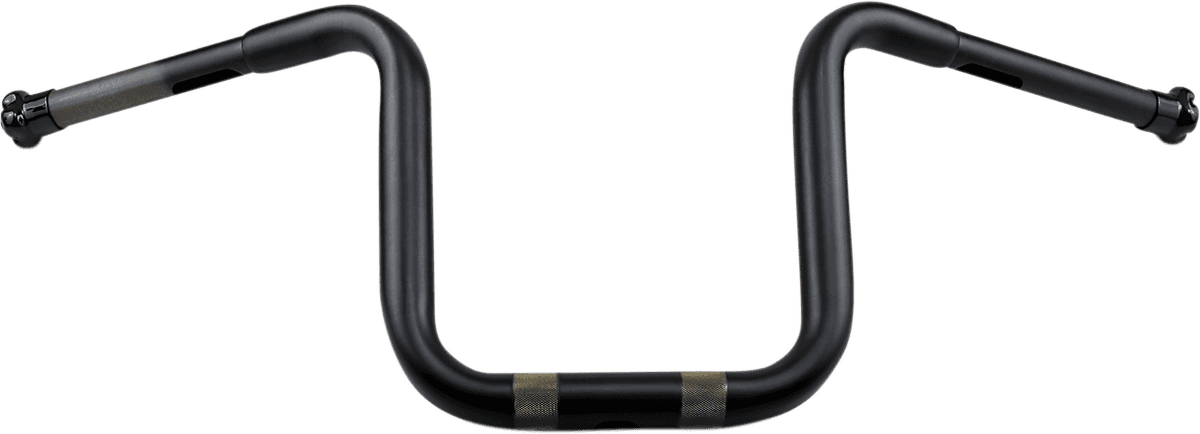 TODD'S CYCLE 0601-4679 1-1/4" Beater Bar - 10" - Matte Black