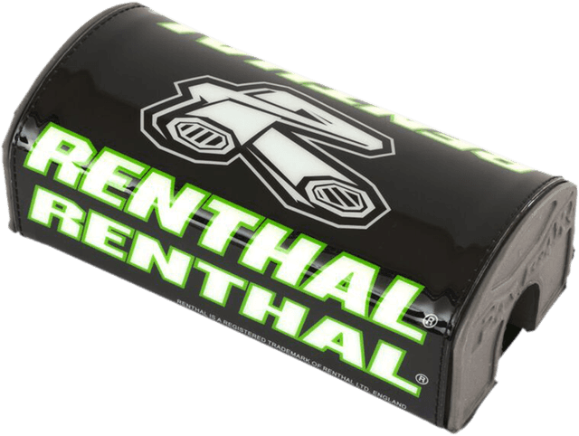 RENTHAL 0601-4699 Fatbar™ Handlebar Pad - Team Issue - Black/Green/White
