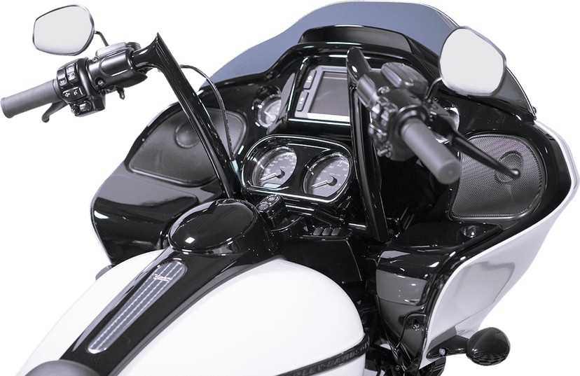 FAT BAGGERS INC. 0601-4801 1-1/4" EZ Install Pointed Top Handlebar Kit - 16" - Black — image 15 of 17