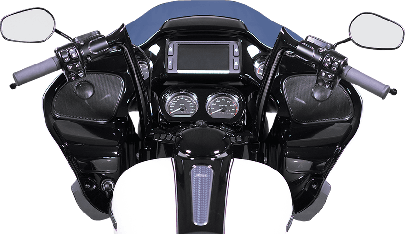 FAT BAGGERS INC. 0601-4801 1-1/4" EZ Install Pointed Top Handlebar Kit - 16" - Black — image 14 of 17