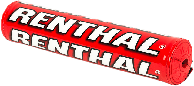 RENTHAL 0601-4860 SX Crossbar Pad - 10" - Limited Edition - Red