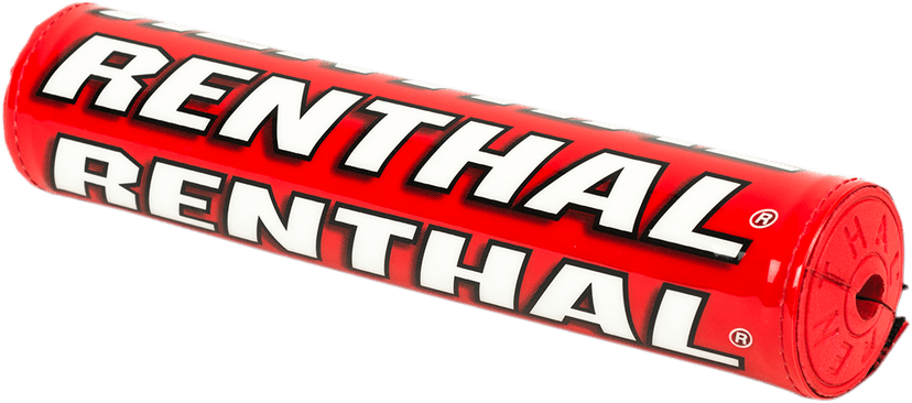 RENTHAL 0601-4860 SX Crossbar Pad - 10" - Limited Edition - Red