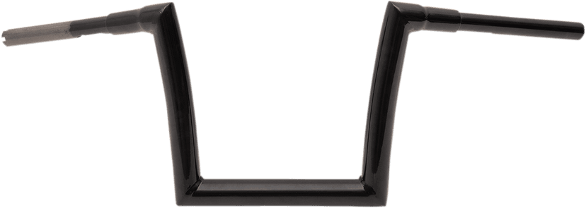 TODD'S CYCLE 0601-4881 Handlebar - 1-1/2" Strip - 10" - Gloss Black — image 2 of 3