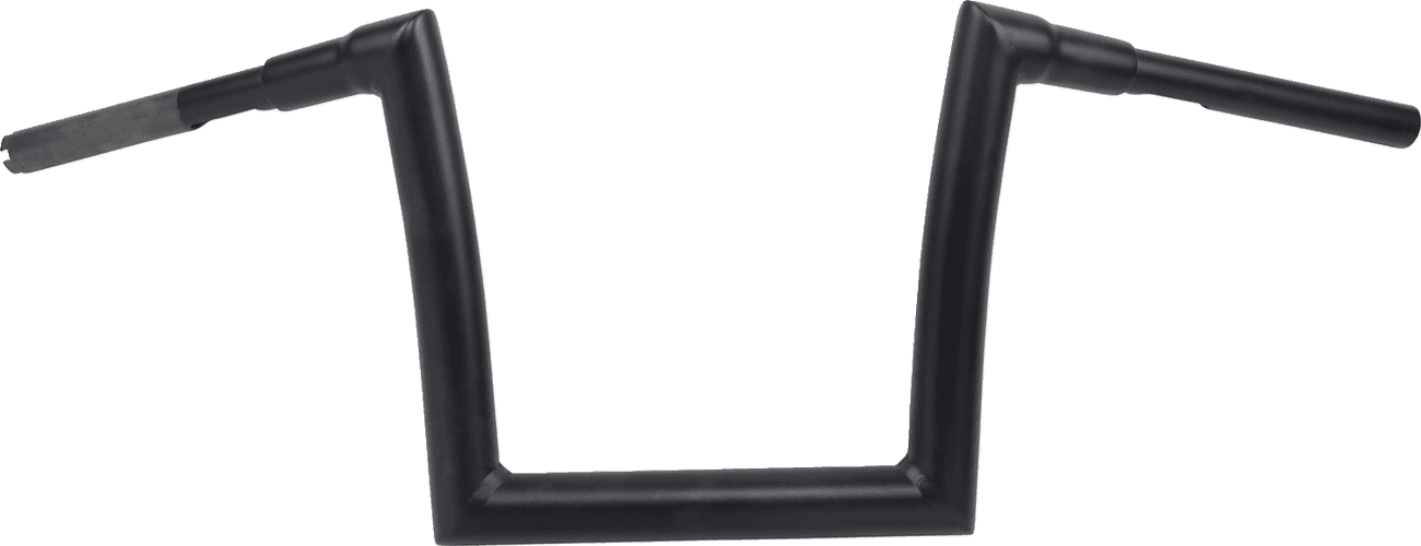 TODD'S CYCLE 0601-4882 Handlebar - 1-1/2" Strip - 10" - Flat Black