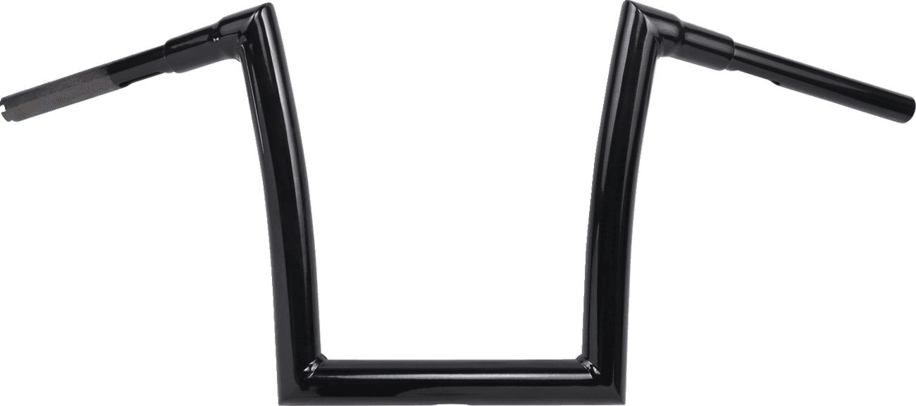 TODD'S CYCLE 0601-4884 Handlebar - 1-1/2" Strip - 12" - Gloss Black