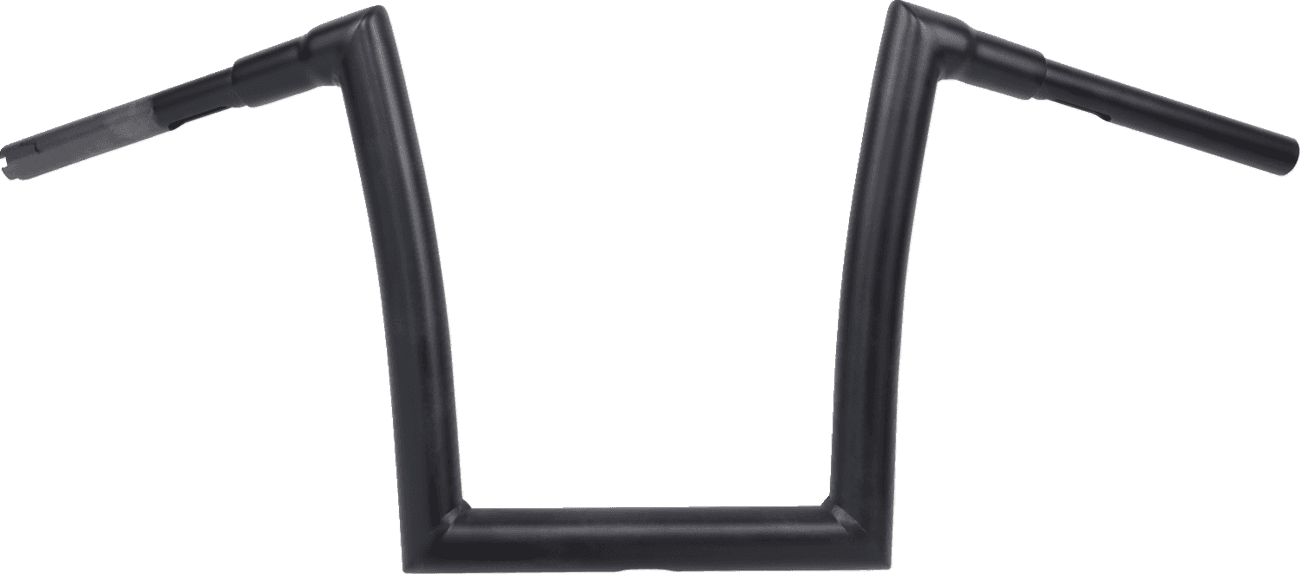 TODD'S CYCLE 0601-4885 Handlebar - 1-1/2" Strip - 12" - Flat Black