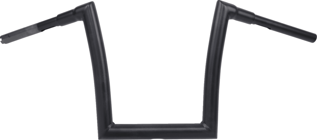 TODD'S CYCLE 0601-4885 Handlebar - 1-1/2" Strip - 12" - Flat Black