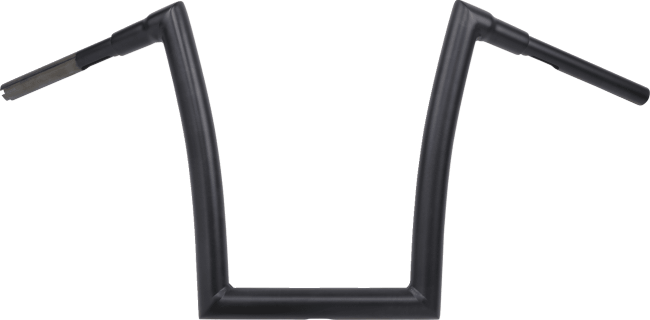TODD'S CYCLE 0601-4888 Handlebar - 1-1/2" Strip - 14" - Flat Black