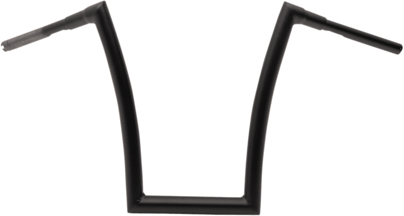 TODD'S CYCLE 0601-4891 Handlebar - 1-1/2" Strip - 17" - Flat Black — image 2 of 3