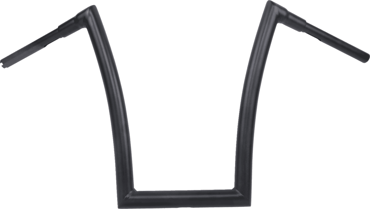 TODD'S CYCLE 0601-4891 Handlebar - 1-1/2" Strip - 17" - Flat Black