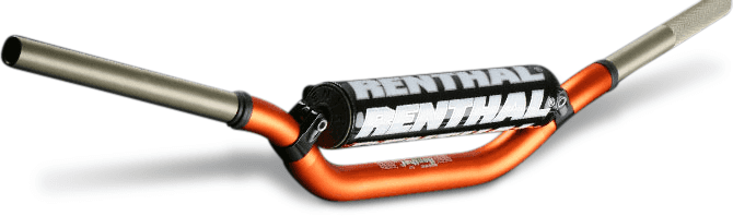 RENTHAL 0601-4952 7/8" Off-Road Handlebar - 783 - KX65 ('02 - '14) - Orange