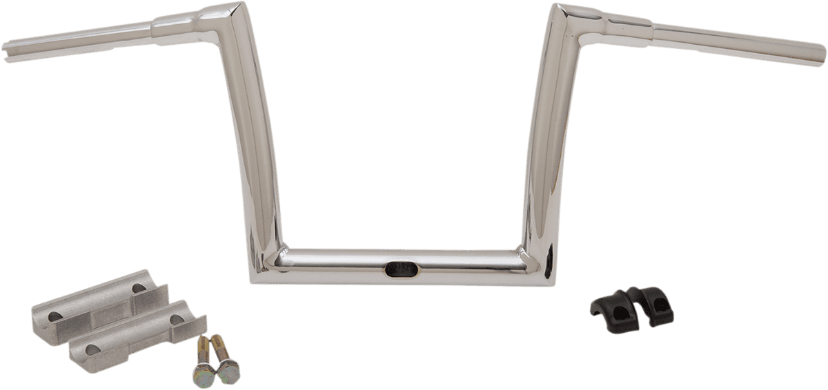 TODD'S CYCLE 0601-5197 Handlebar - 1-1/2" Strip - 10" - Chrome - Touring