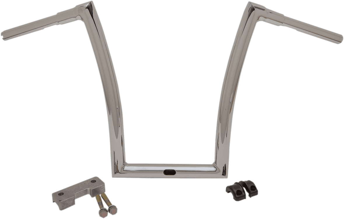 TODD'S CYCLE 0601-5203 Handlebar - 1-1/2" Strip - 17" - Chrome - Touring