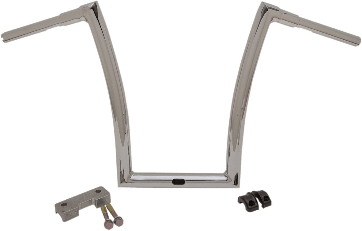 TODD'S CYCLE 0601-5203 Handlebar - 1-1/2" Strip - 17" - Chrome - Touring