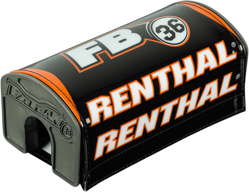 RENTHAL 0601-5620 Bar Pad - Fatbar36™ - Black/Orange