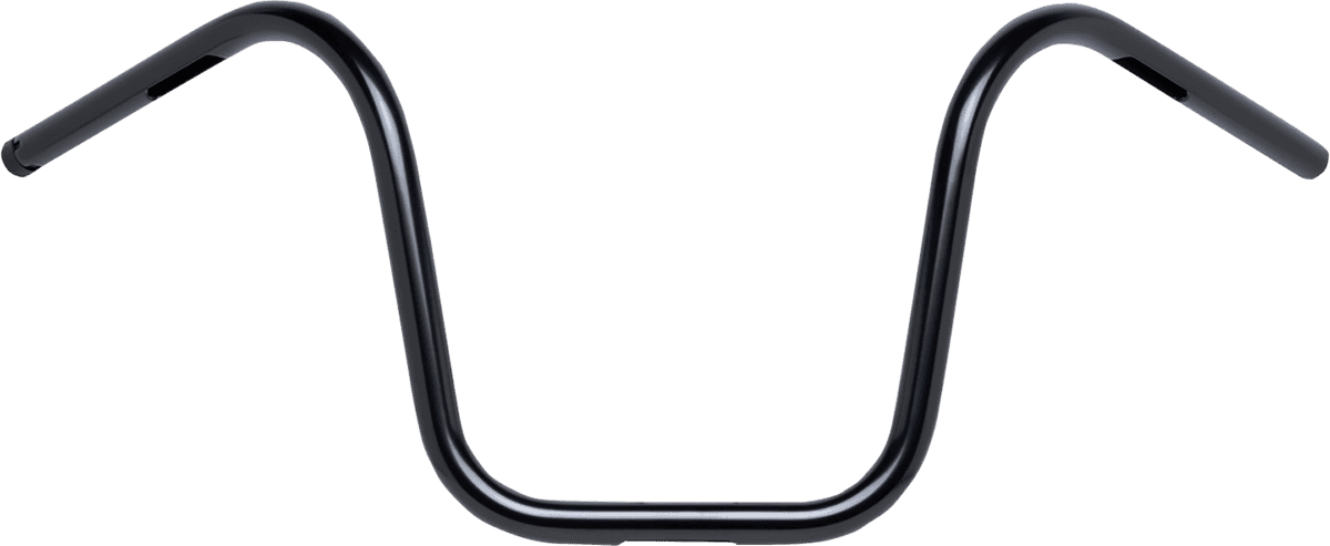BILTWELL 0601-5643 1" Handlebar w/ TBW Plugs - Ape Hanger - Black