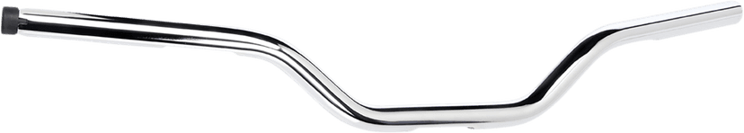 BILTWELL 0601-5650 1" Handlebar w/ TBW Plugs - Tracker Mid - Chrome — image 3 of 3